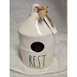 Rae Dunn REST birdhouse
